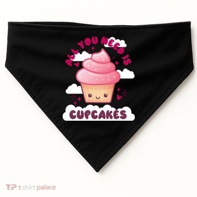 All You Need Is Cupcakes USA-Made Doggie Bandana