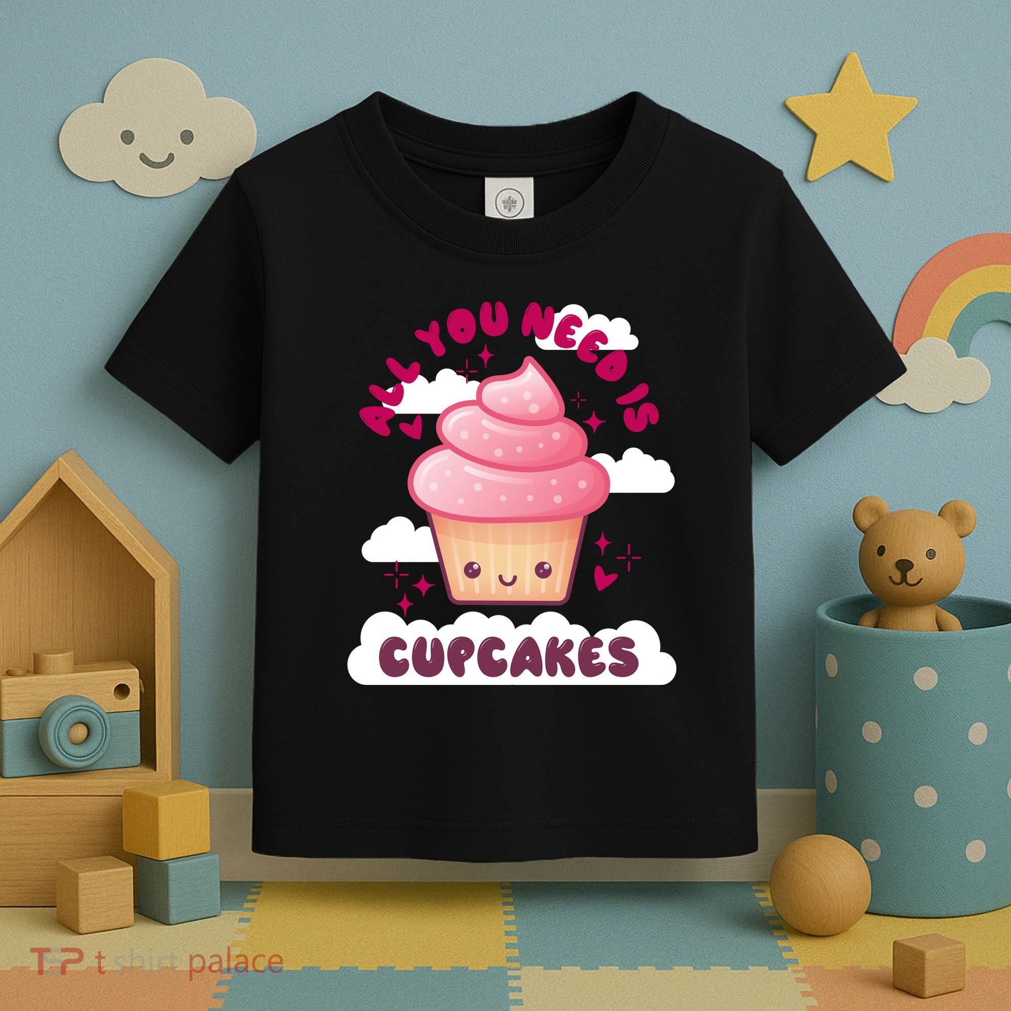 All You Need Is Cupcakes Toddler T-Shirt