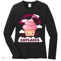 All You Need Is Cupcakes Women's Long Sleeve Shirt thumb 0