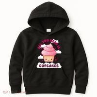 All You Need Is Cupcakes Kids Hoodie thumb 0
