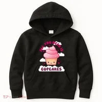 All You Need Is Cupcakes Kids Hoodie thumb 0