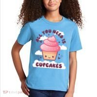All You Need Is Cupcakes Kids T-Shirt thumb 2