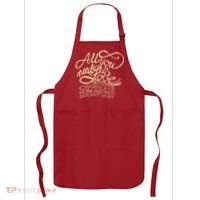 All You Need is Love but a Little Chocolate Doesn't Hurt Valentine's Day Apron thumb 0