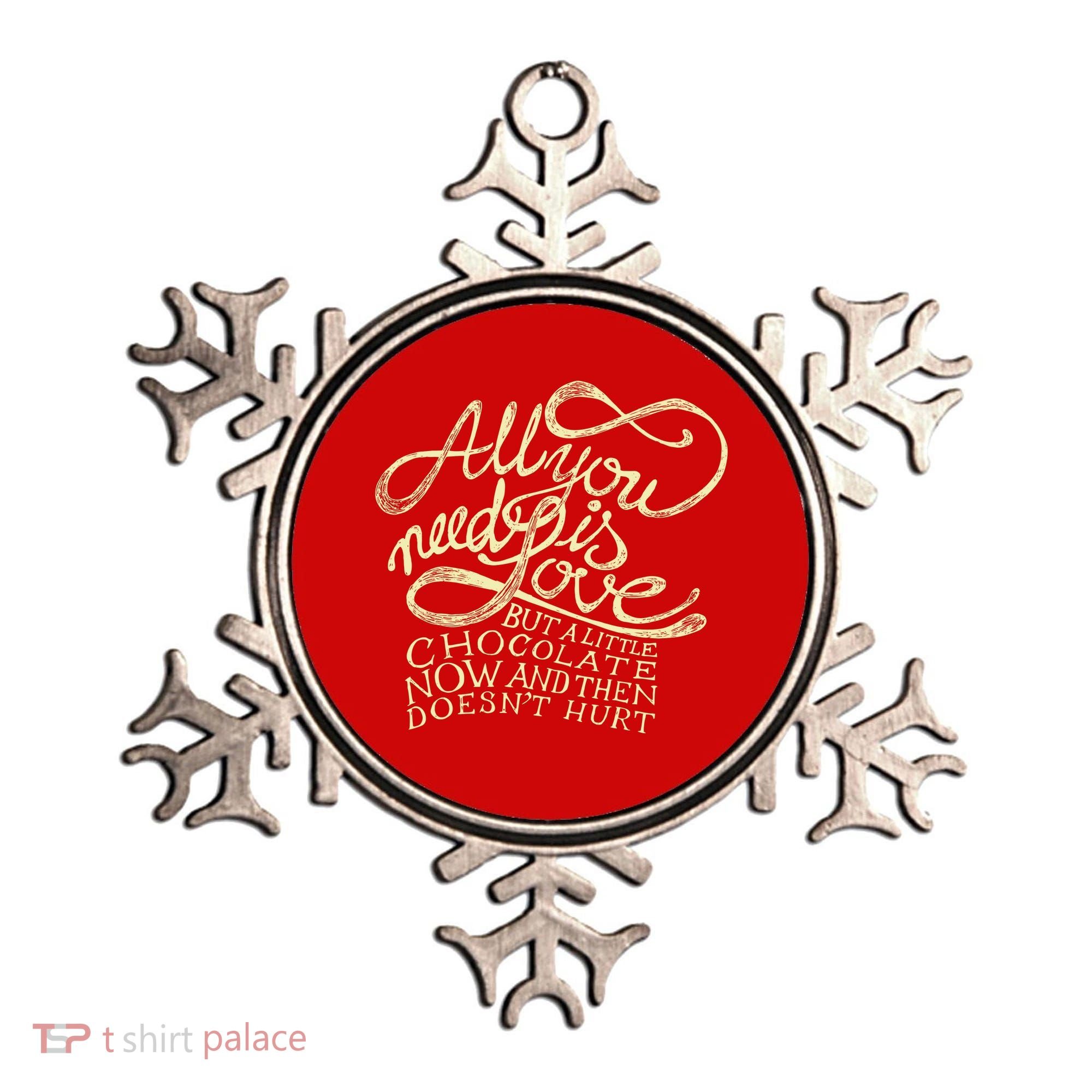 All You Need is Love but a Little Chocolate Doesn't Hurt Valentine's Day Ornament