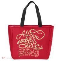 All You Need is Love but a Little Chocolate Doesn't Hurt Valentine's Day Tote Bag thumb 0