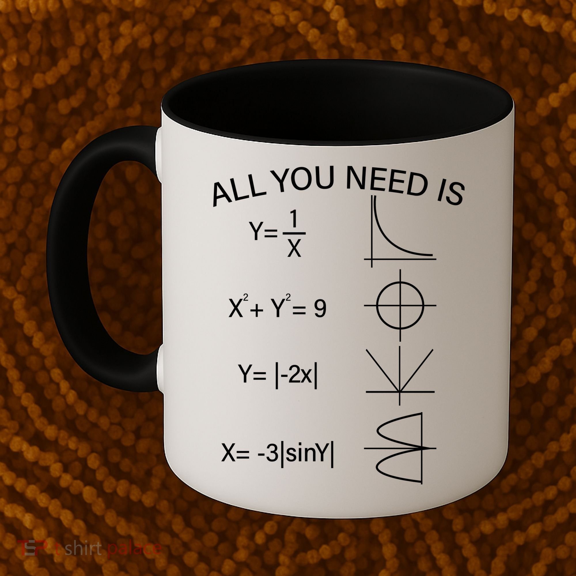 All You Need Is Love Math Equation Coffee Mug