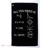 All You Need Is Love Math Equation Golf Towel thumb 0