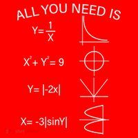All You Need Is Love Math Equation Apron thumb 3