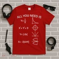 All You Need Is Love Math Equation T-Shirt thumb 5