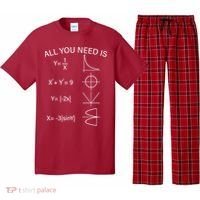 All You Need Is Love Math Equation Pajama Set thumb 0