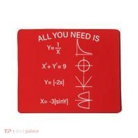 All You Need Is Love Math Equation Mousepad thumb 0