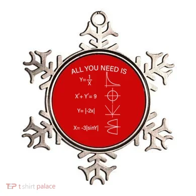 All You Need Is Love Math Equation Ornament