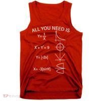 All You Need Is Love Math Equation Tank Top thumb 0