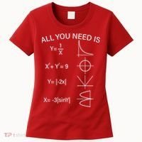 All You Need Is Love Math Equation Women's T-Shirt thumb 0