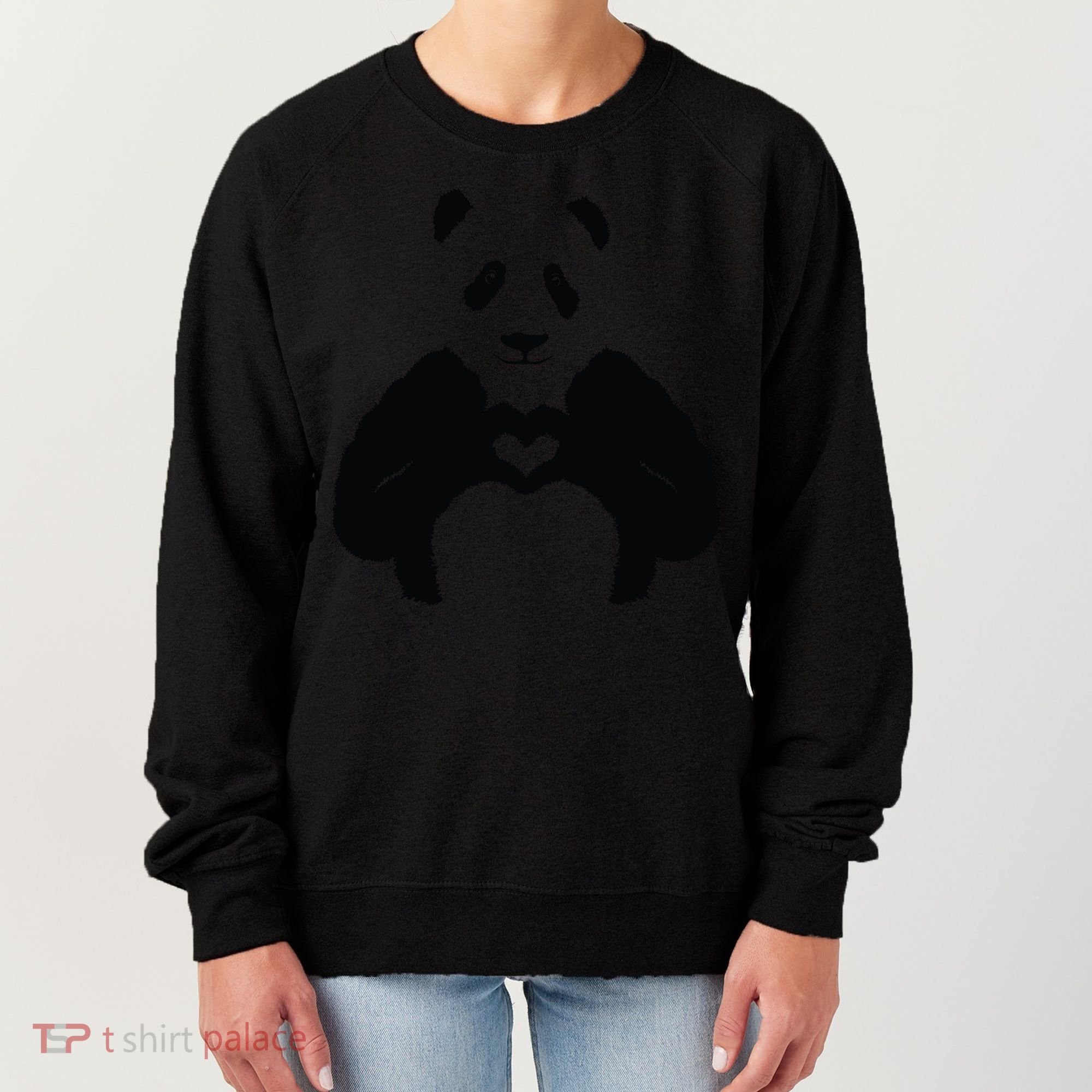 All You Need Is Love Panda Women's Sweatshirt