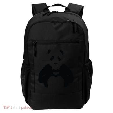 All You Need Is Love Panda Backpack