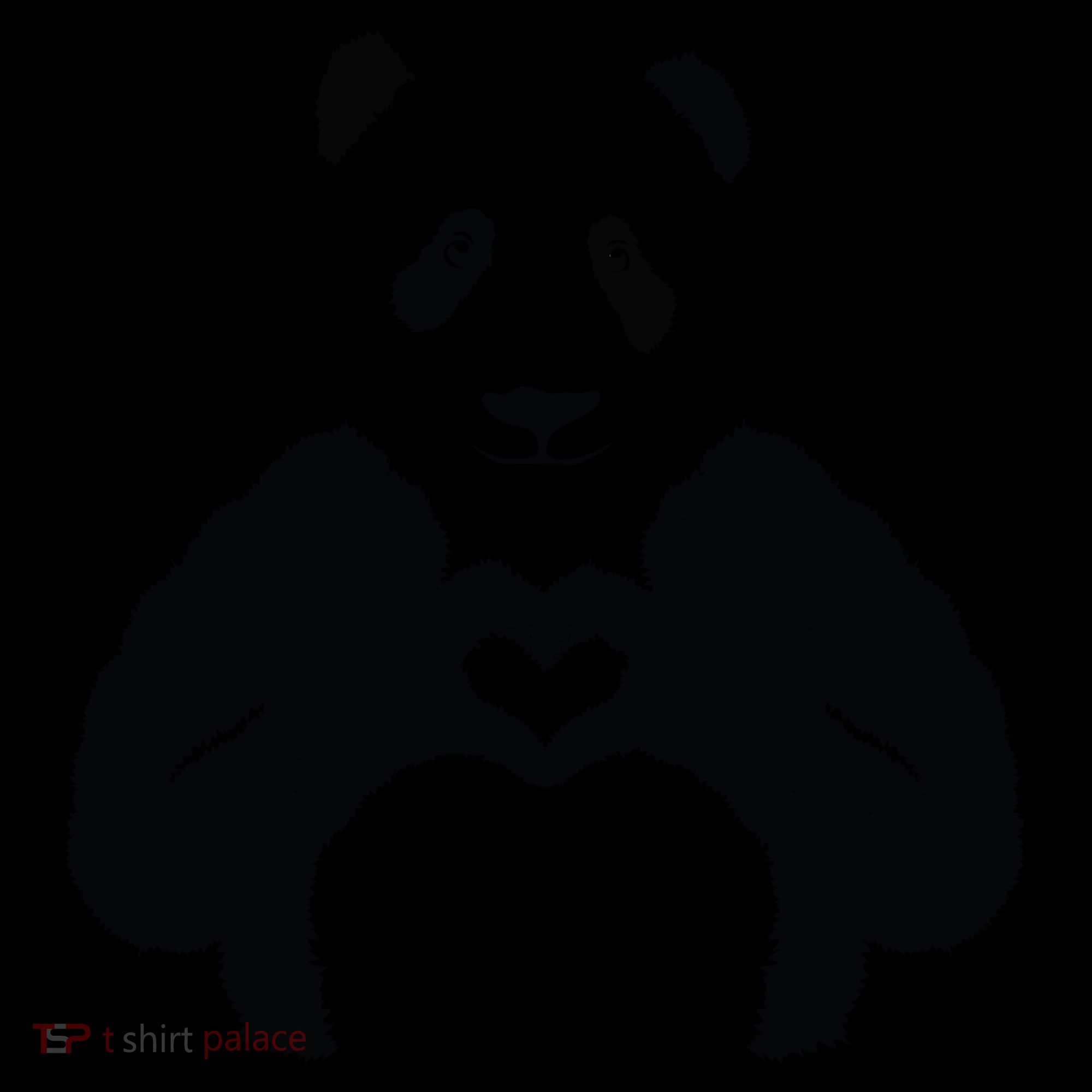 All You Need Is Love Panda Backpack