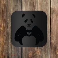 All You Need Is Love Panda Coaster thumb 0