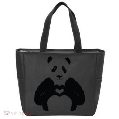 All You Need Is Love Panda Tote Bag