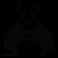 All You Need Is Love Panda Tote Bag thumb 4