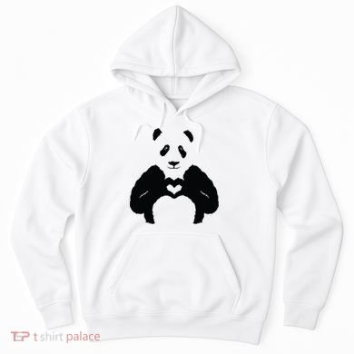 All You Need Is Love Panda Hoodie