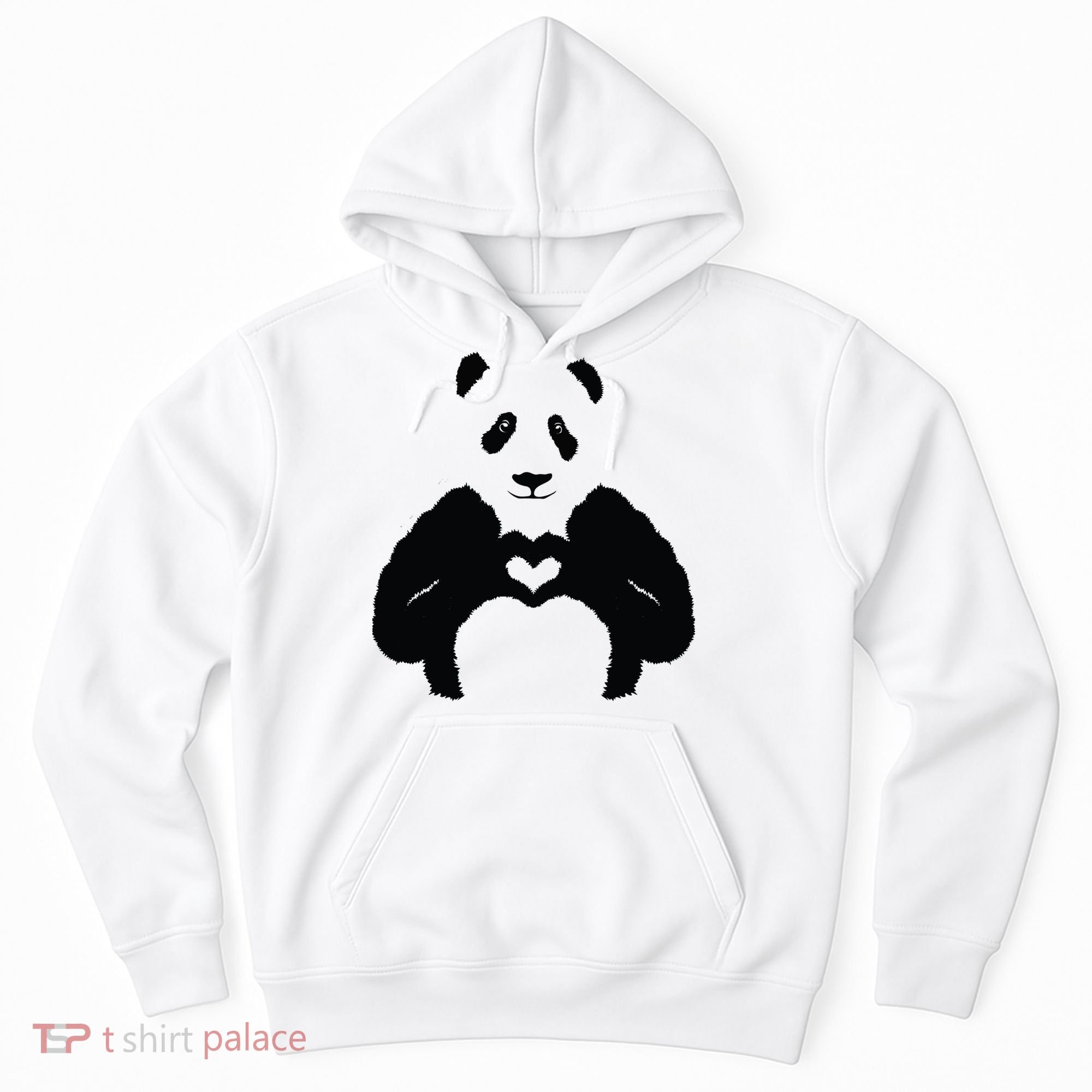 All You Need Is Love Panda Hoodie