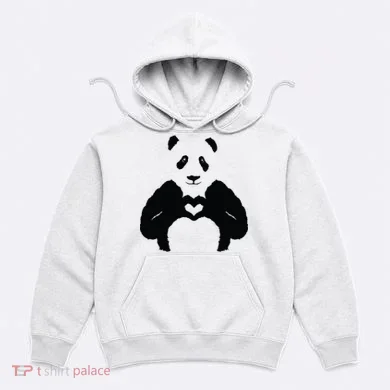 All You Need Is Love Panda Hoodie