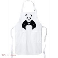 All You Need Is Love Panda Apron thumb 0