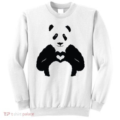 All You Need Is Love Panda Sweatshirt