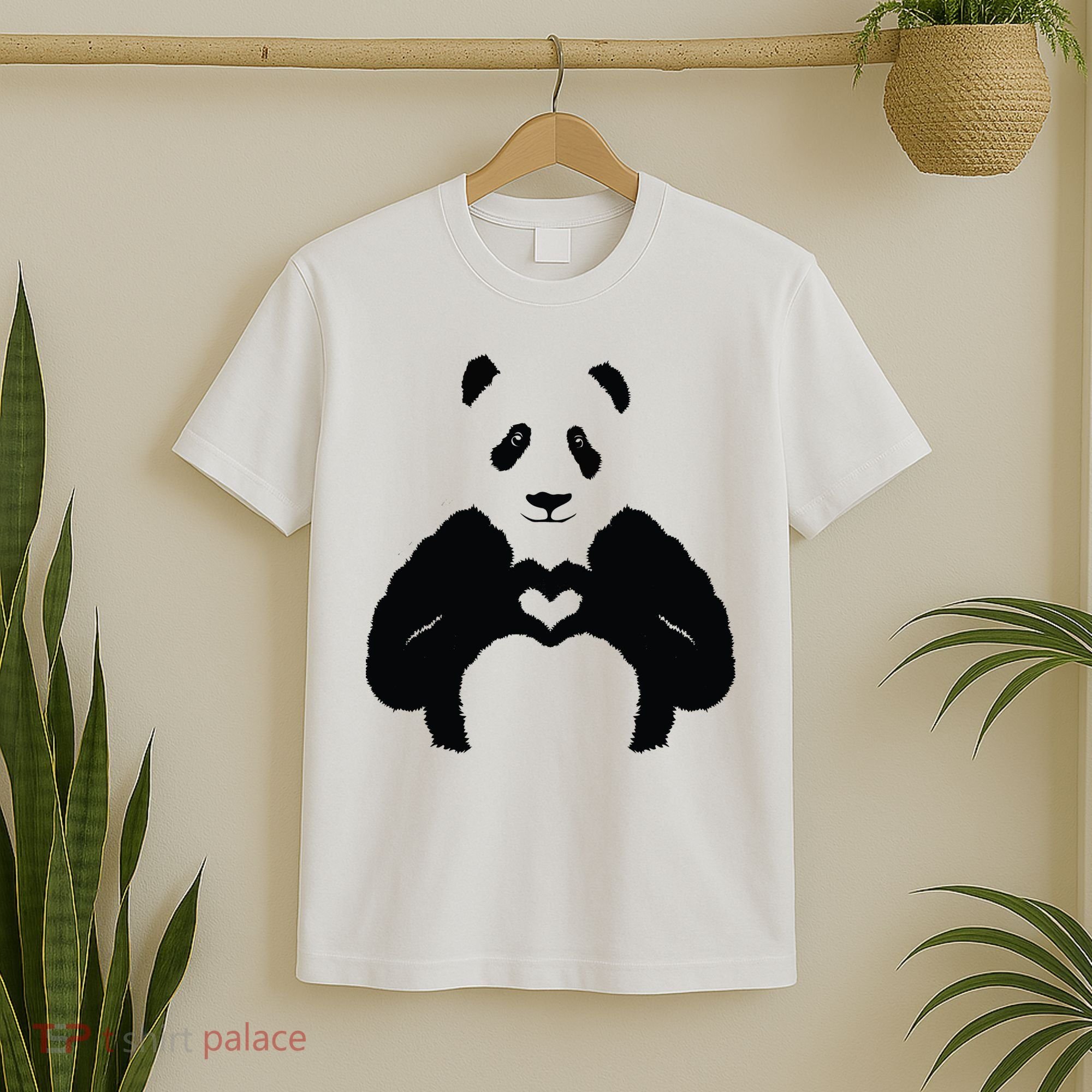 All You Need Is Love Panda T-Shirt