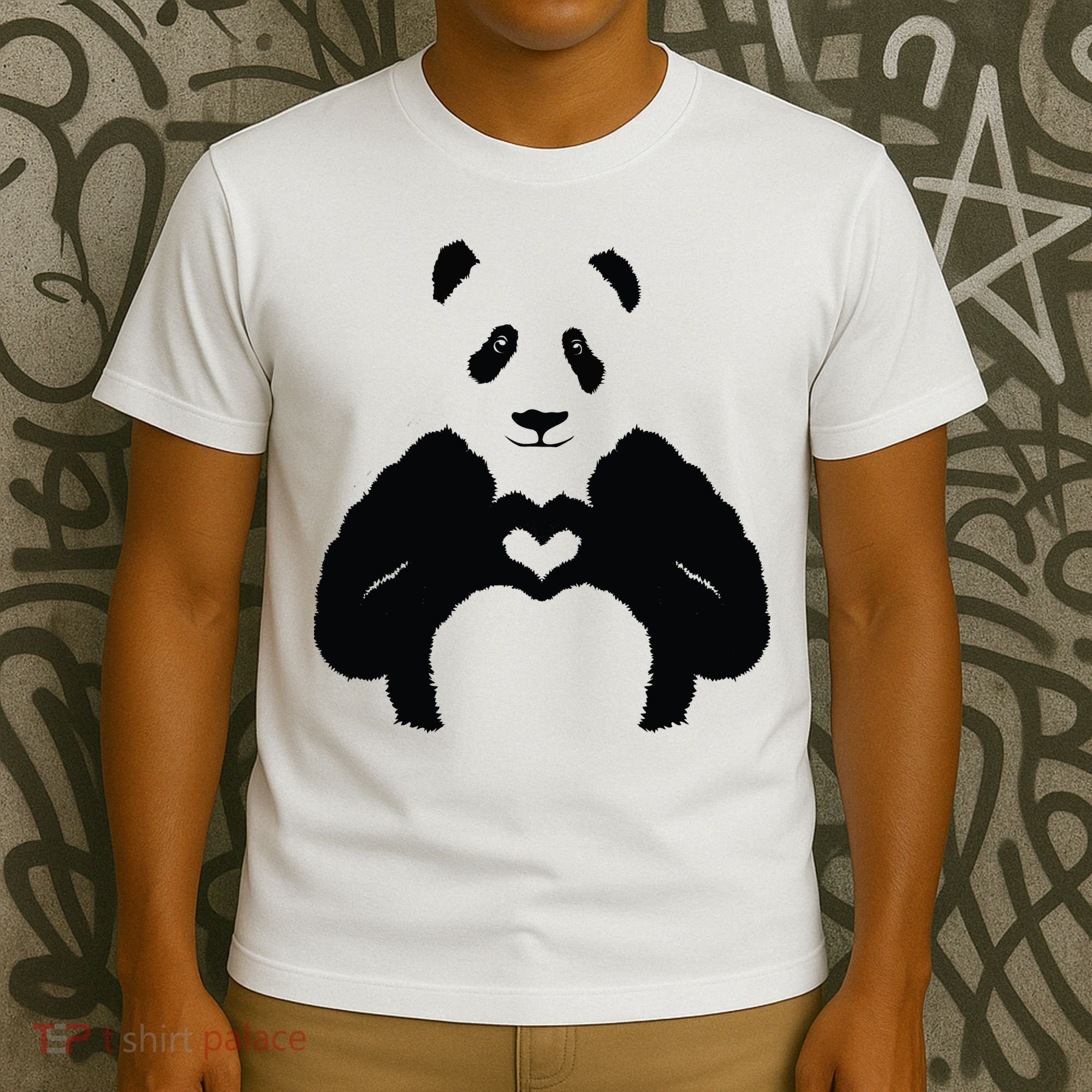 All You Need Is Love Panda T-Shirt