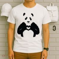 All You Need Is Love Panda T-Shirt thumb 6