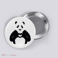 All You Need Is Love Panda Button thumb 0