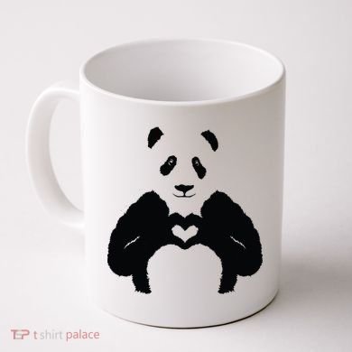 All You Need Is Love Panda Coffee Mug