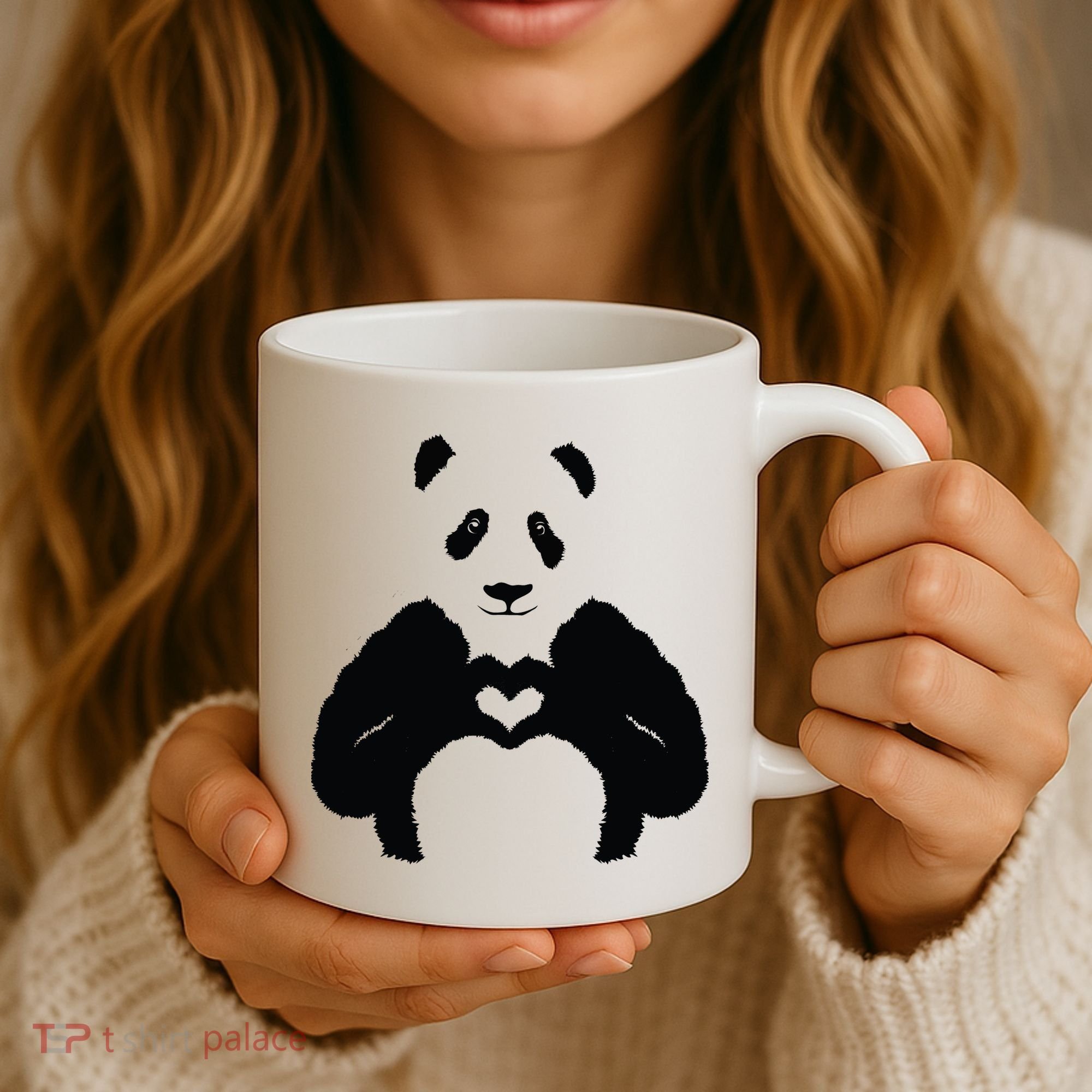 All You Need Is Love Panda Coffee Mug