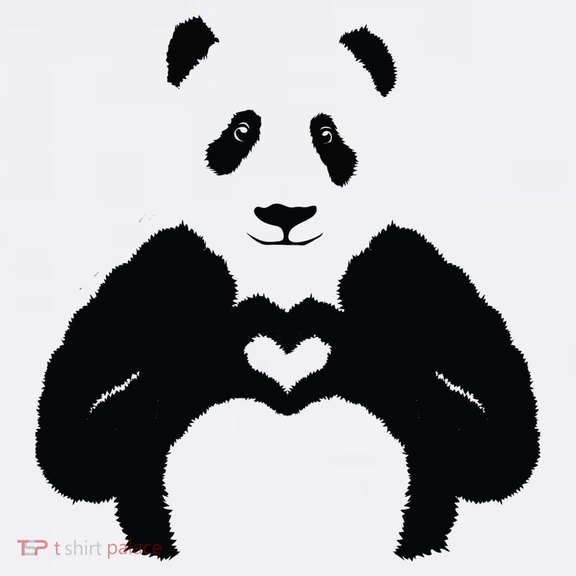 All You Need Is Love Panda Women's Hoodie