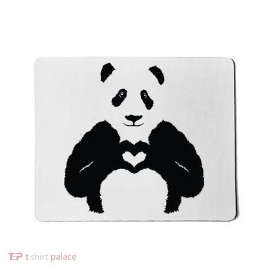 All You Need Is Love Panda Mousepad