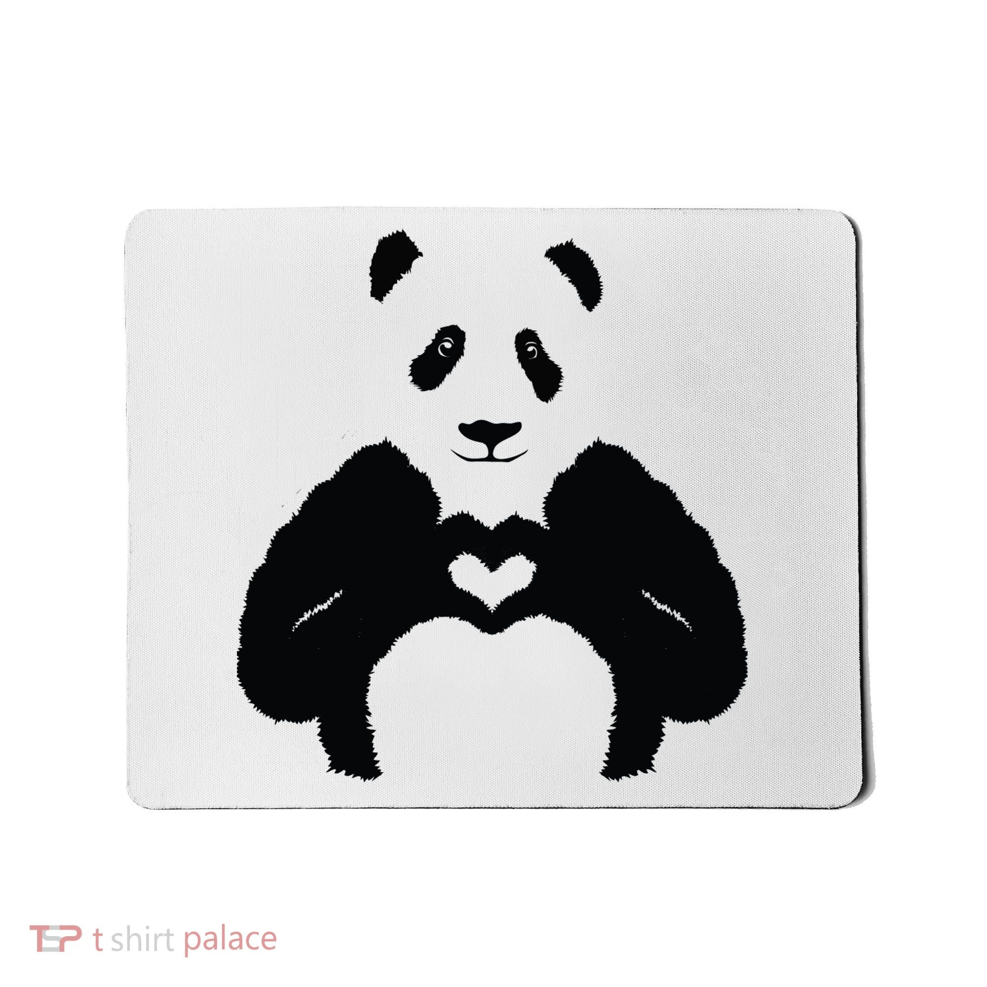 All You Need Is Love Panda Mousepad