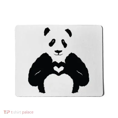All You Need Is Love Panda Mousepad