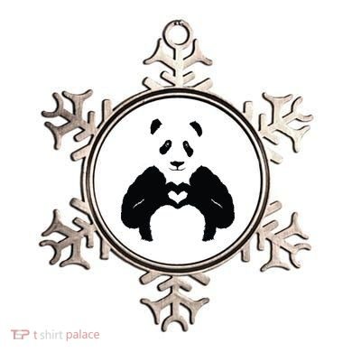 All You Need Is Love Panda Ornament