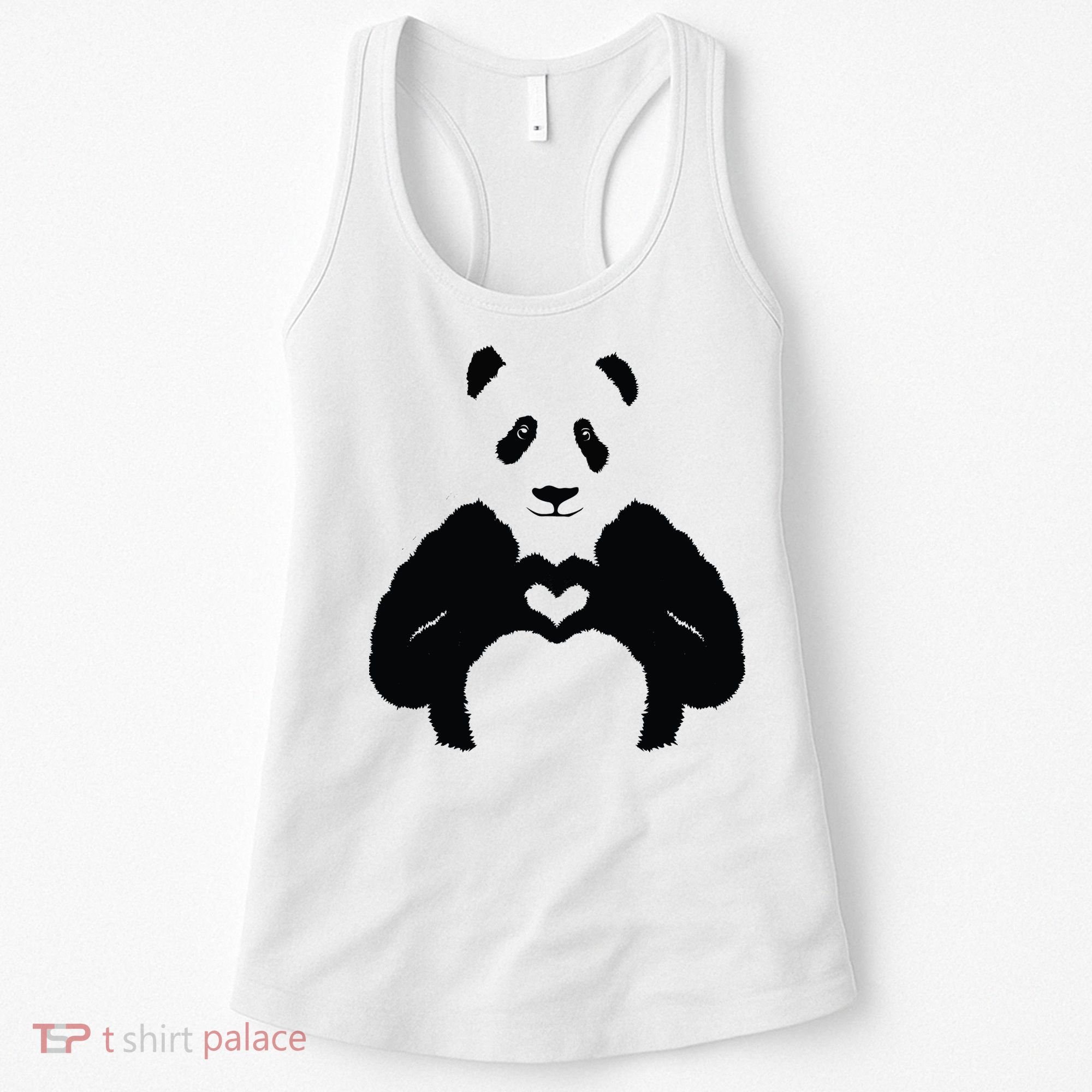 All You Need Is Love Panda Women's Tank Top