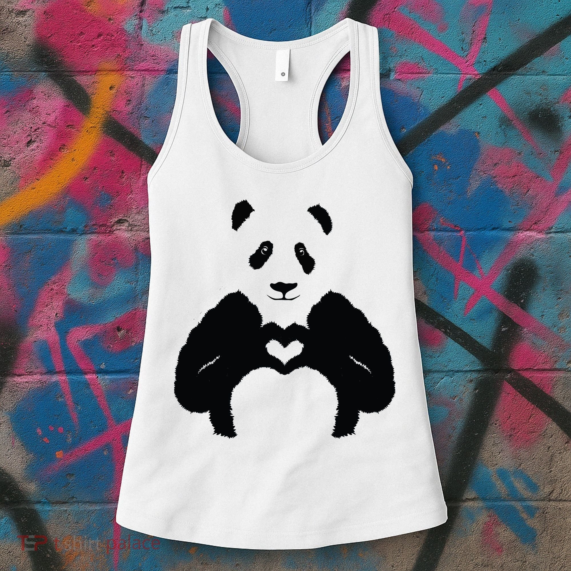 All You Need Is Love Panda Women's Tank Top