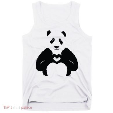 All You Need Is Love Panda Tank Top
