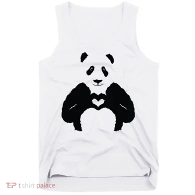 All You Need Is Love Panda Tank Top