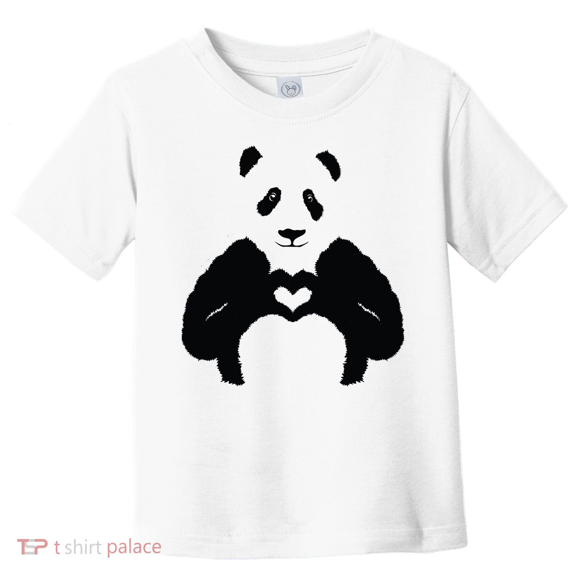 All You Need Is Love Panda Toddler T-Shirt