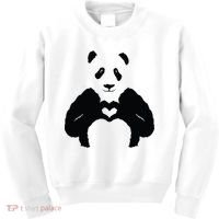 All You Need Is Love Panda Kids Sweatshirt thumb 0