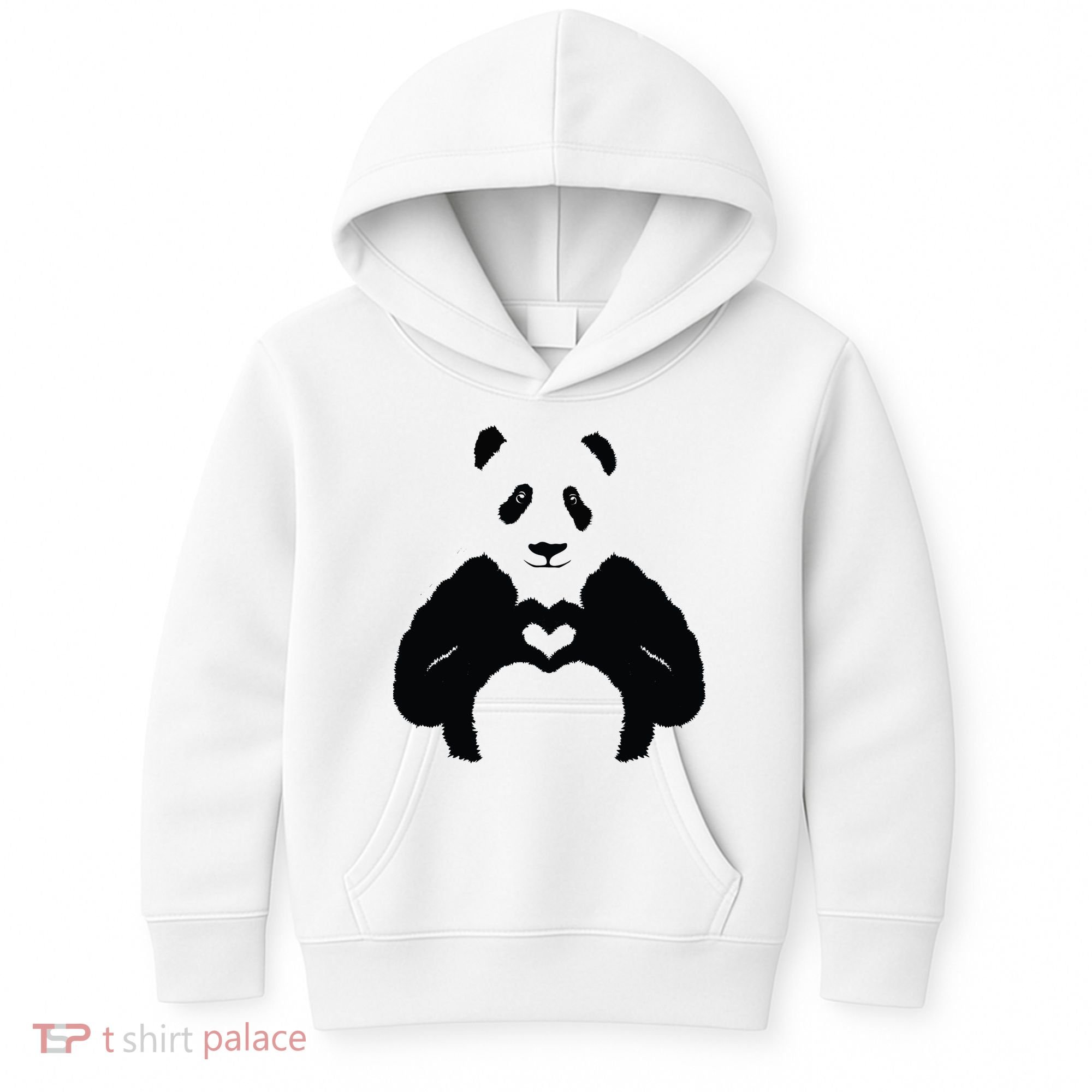 All You Need Is Love Panda Kids Hoodie