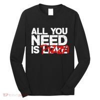 All You Need Is Pizza Long Sleeve Shirt thumb 0