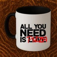 All You Need Is Pizza Coffee Mug thumb 2