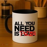 All You Need Is Pizza Coffee Mug thumb 4